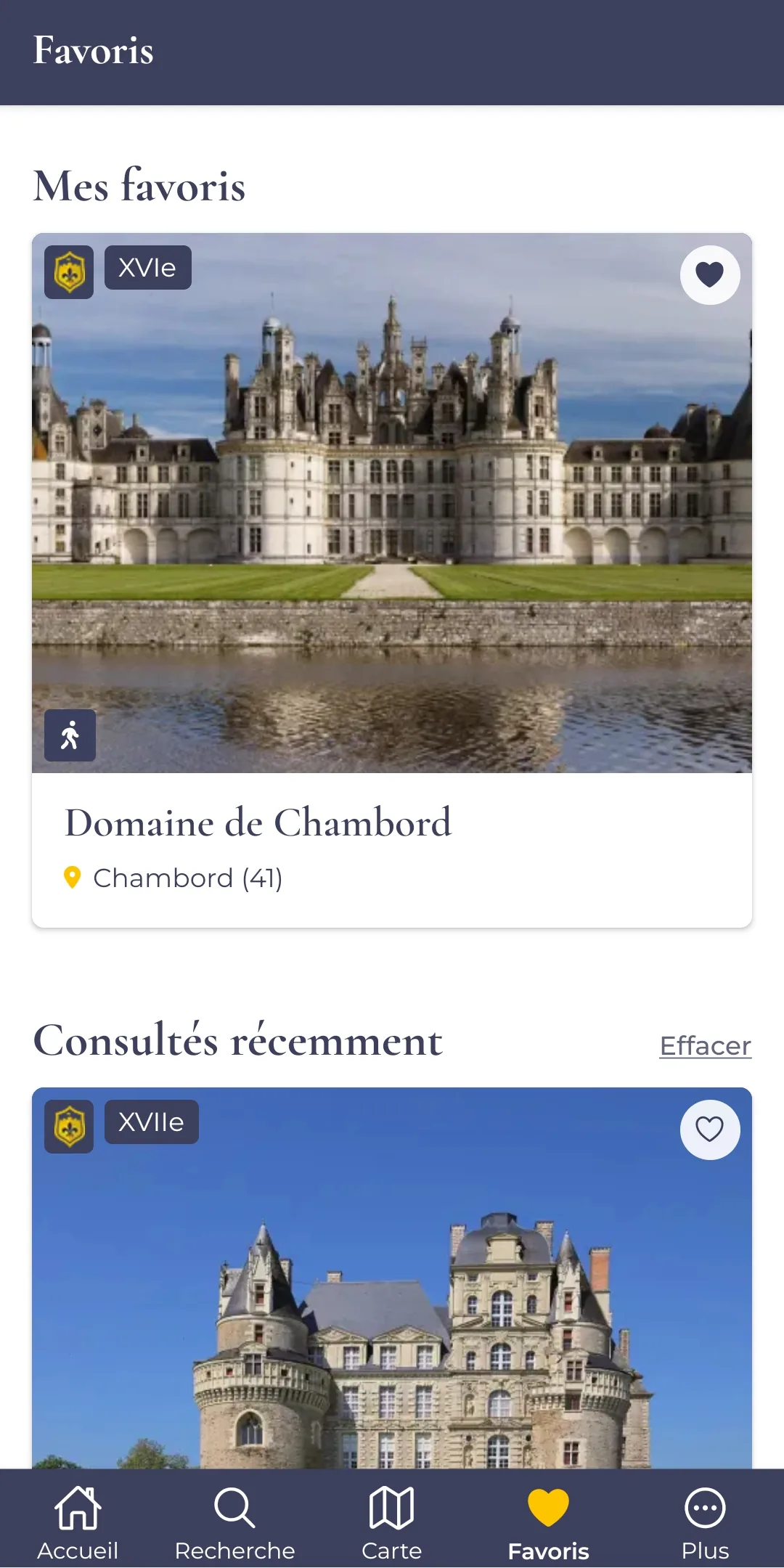 Écran de l'application 8