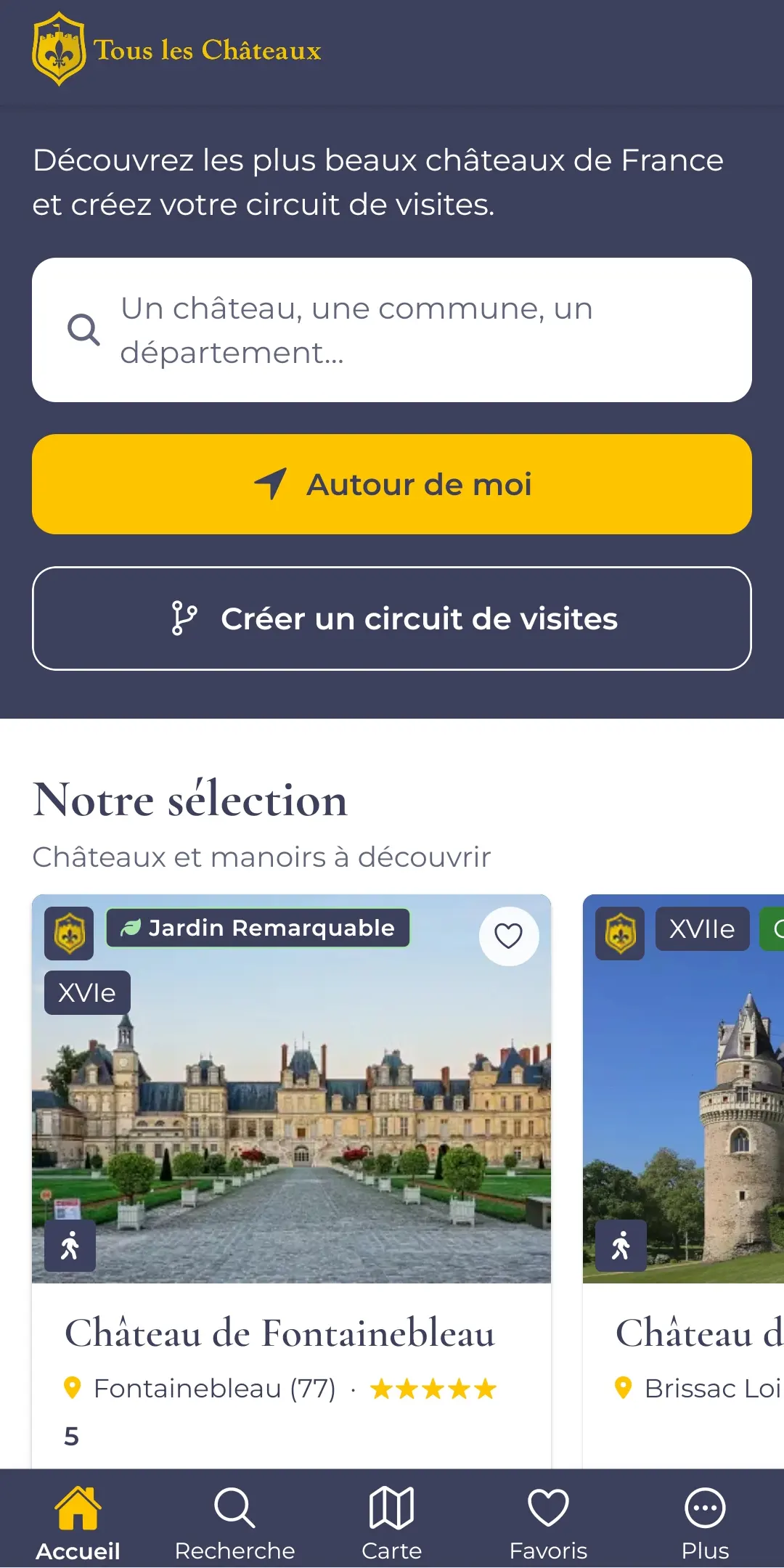 Écran de l'application 9