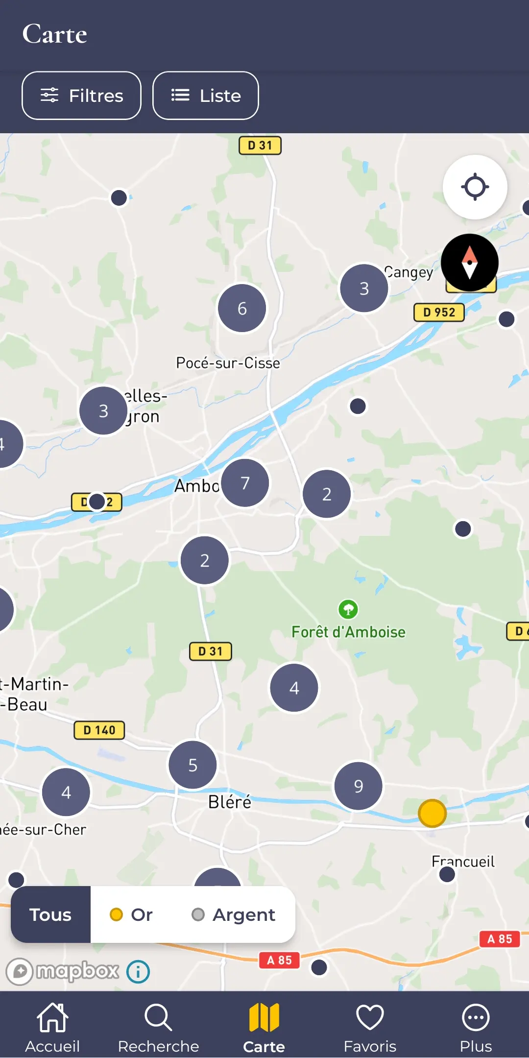 Écran de l'application 12