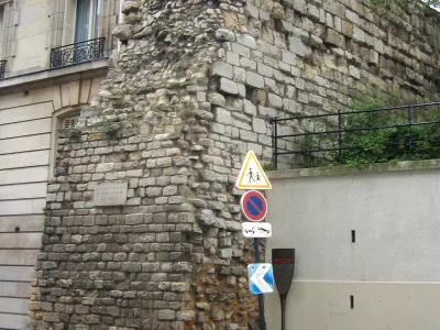 Enceinte de Philippe Auguste, 45-47 rue Descartes, 40 rue Thouin, 60-68 rue du Cardinal-Lemoine
