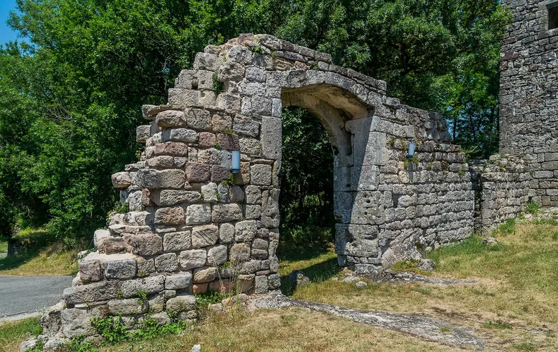 Restes du château