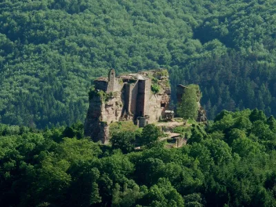 Ruines du château de Fleckenstein