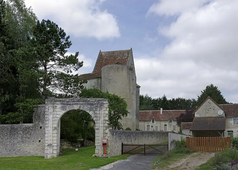 Ruines du château et vestiges de ses moyens de défense