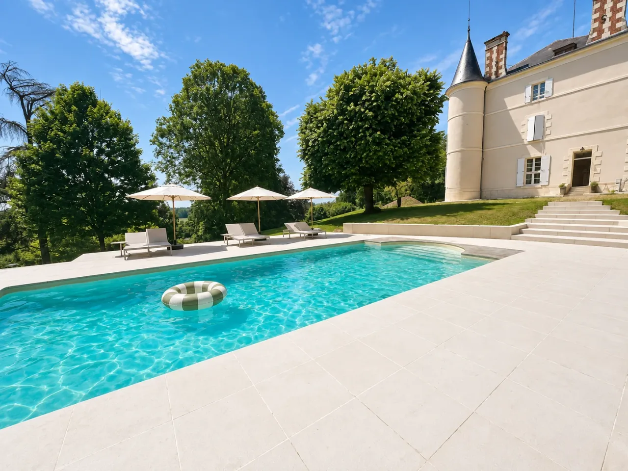 Château de la Brosse, Thénioux – hôtellerie